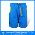 China fabricante Venta al por mayor Sportswear Twill Cargo Seis bolsillo Blue Bermudas Shorts